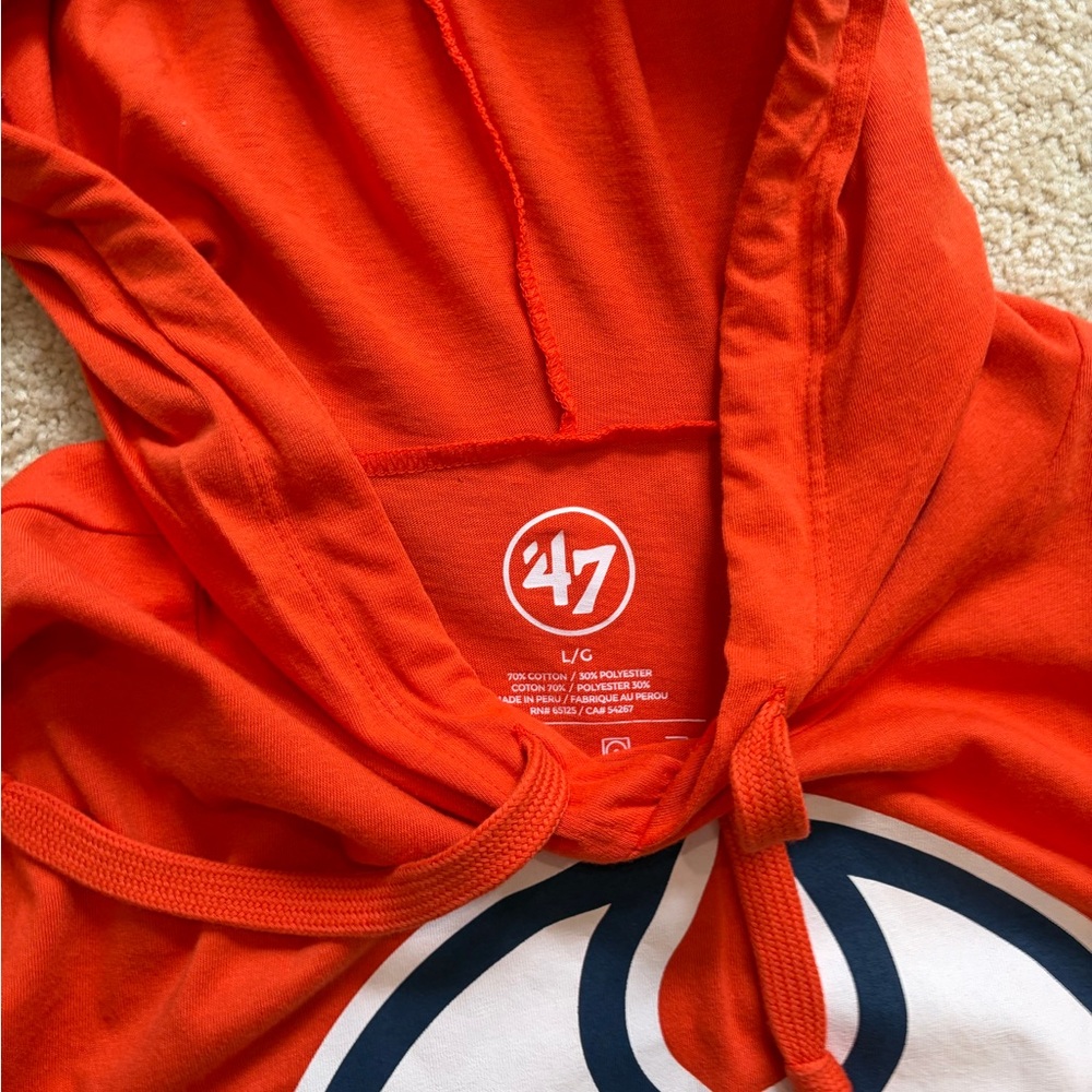 47 Brand Orange Hoodie